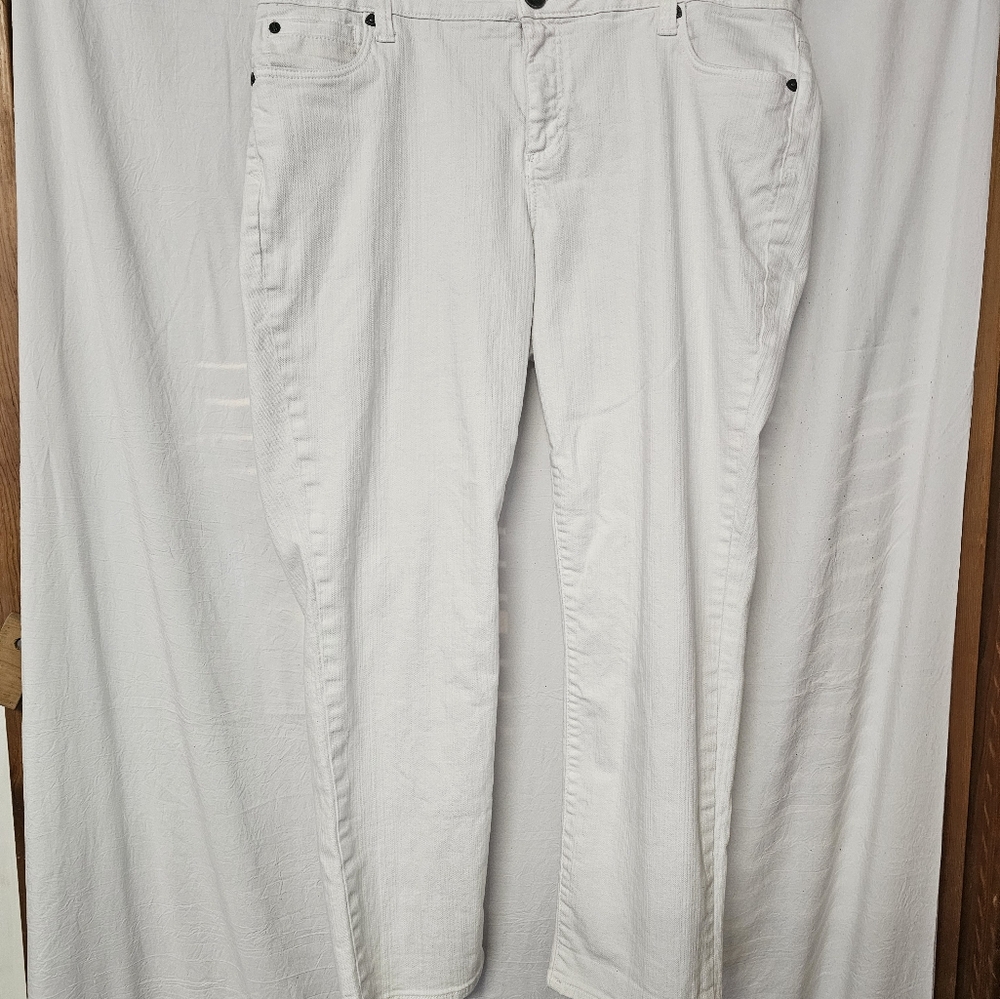 Kut from the Kloth Jeans, White, 16W